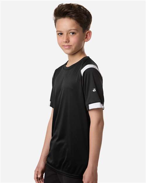 Badger 2251 Youth On The Rise T-Shirt - Side view
