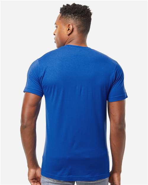 M&O 4300 Unisex ACE Cotton T-Shirt - Back view