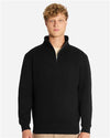 Lane Seven LS14014 Unisex Premium Quarter-Zip Pullover - Front view