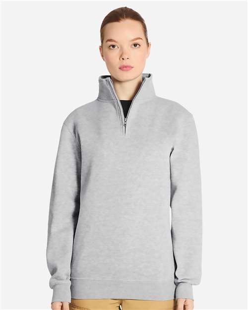 Lane Seven LS14014 Unisex Premium Quarter-Zip Pullover - Front view