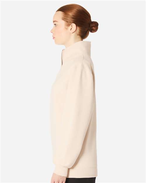 Lane Seven LS14014 Unisex Premium Quarter-Zip Pullover - Side view