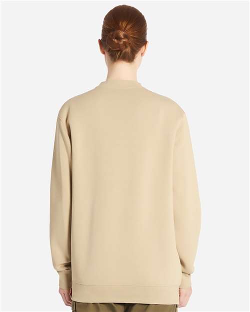 Lane Seven LS19004 Unisex Heavyweight Crewneck Sweatshirt - Back view