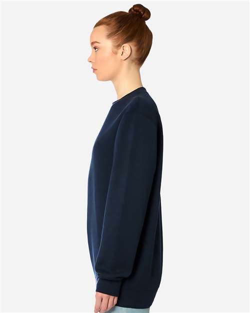 Lane Seven LS19004 Unisex Heavyweight Crewneck Sweatshirt - Side view