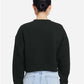 Lane Seven LS88004 Women's Relaxed Cropped Crewneck Sweatshirt - Back view