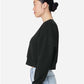 Lane Seven LS88004 Women's Relaxed Cropped Crewneck Sweatshirt - Side view