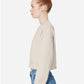 Lane Seven LS88004 Women's Relaxed Cropped Crewneck Sweatshirt - Side view