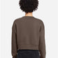 Lane Seven LS88004 Women's Relaxed Cropped Crewneck Sweatshirt - Back view