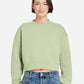 Lane Seven LS88004 Women's Relaxed Cropped Crewneck Sweatshirt - Front view