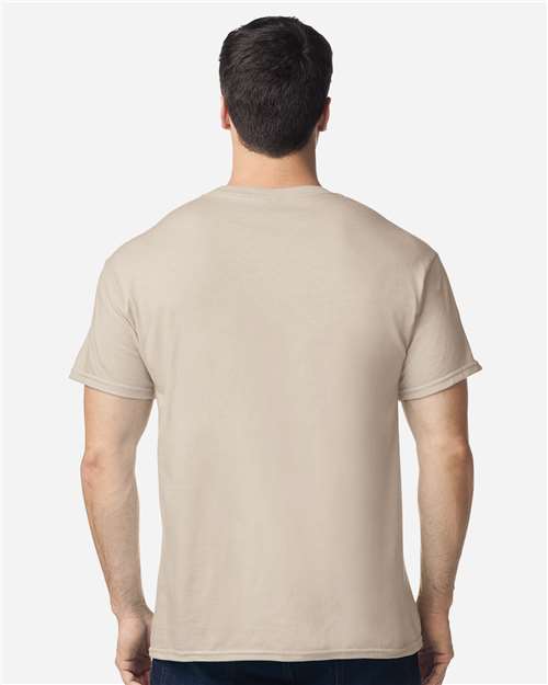 Gildan 5000 Unisex USA-Made Fine Jersey T-Shirt - Back view