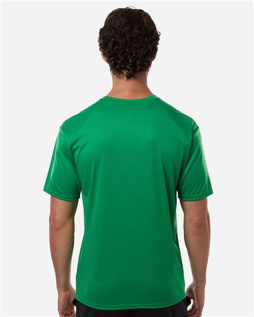 Badger 4120 Men's B-Core Sport Shoulders T-Shirt - Back view
