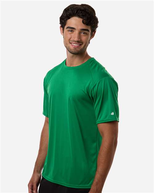 Badger 4120 Men's B-Core Sport Shoulders T-Shirt - Side view