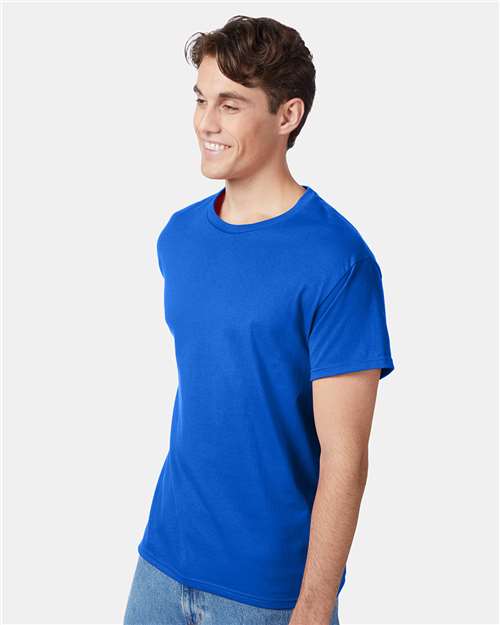 Hanes 5250 Unisex Authentic T-Shirt - Side view