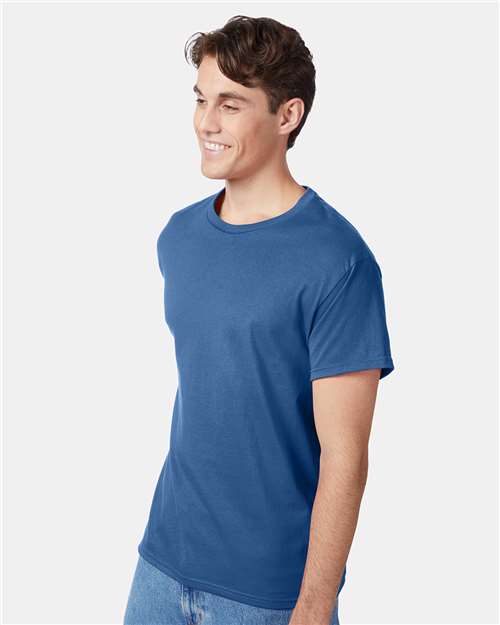Hanes 5250 Unisex Authentic T-Shirt - Side view
