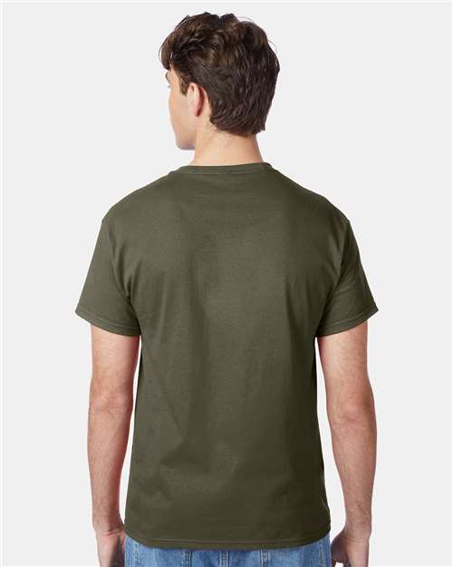Hanes 5250 Unisex Authentic T-Shirt - Back view