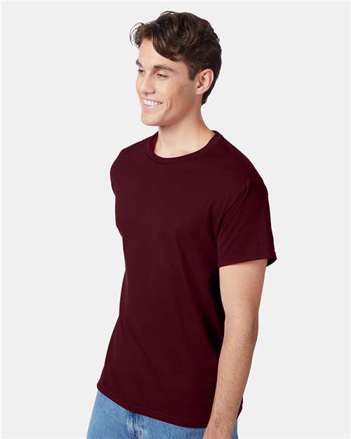 Hanes 5250 Unisex Authentic T-Shirt - Side view