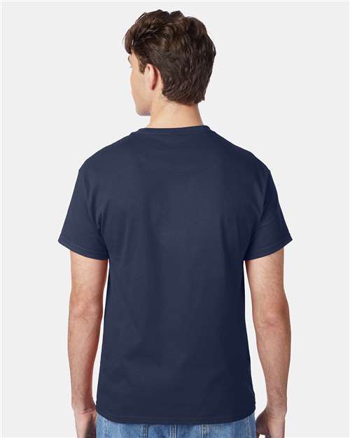 Hanes 5250 Unisex Authentic T-Shirt - Back view