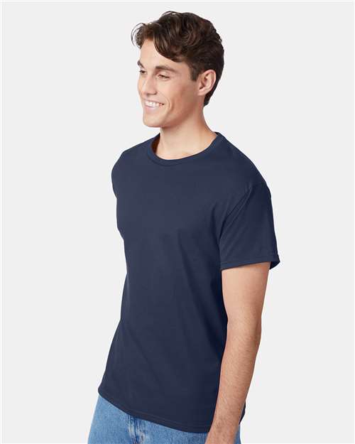 Hanes 5250 Unisex Authentic T-Shirt - Side view