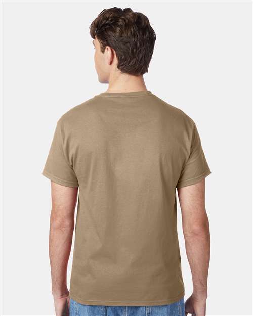 Hanes 5250 Unisex Authentic T-Shirt - Back view