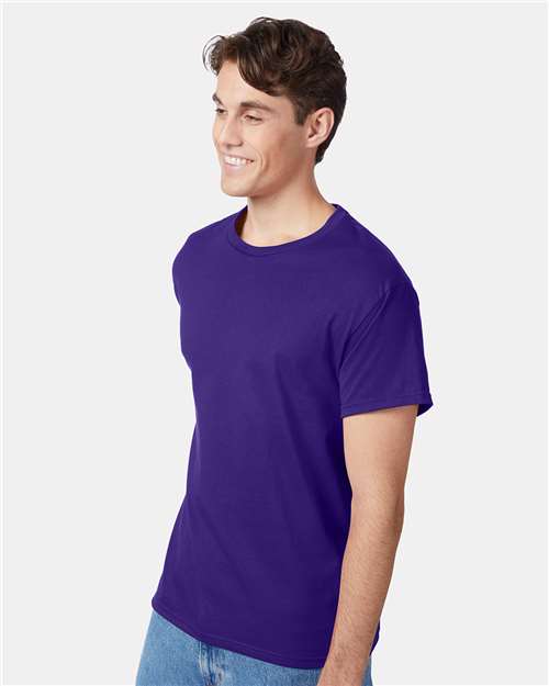 Hanes 5250 Unisex Authentic T-Shirt - Side view