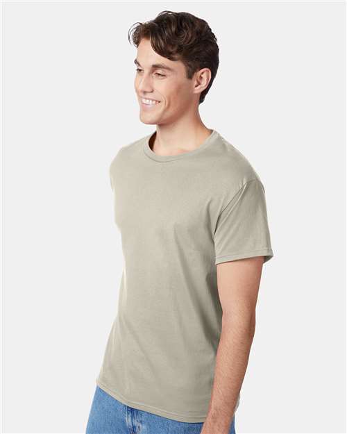 Hanes 5250 Unisex Authentic T-Shirt - Side view