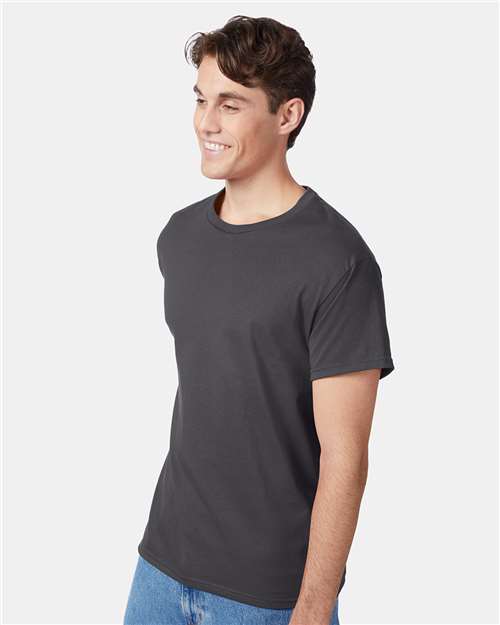 Hanes 5250 Unisex Authentic T-Shirt - Side view