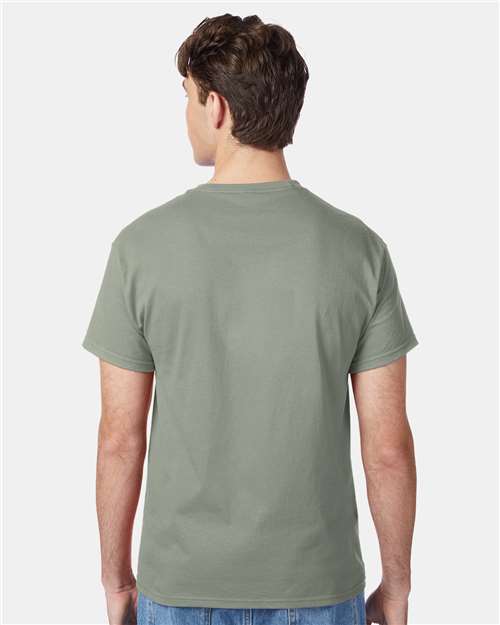 Hanes 5250 Unisex Authentic T-Shirt - Back view