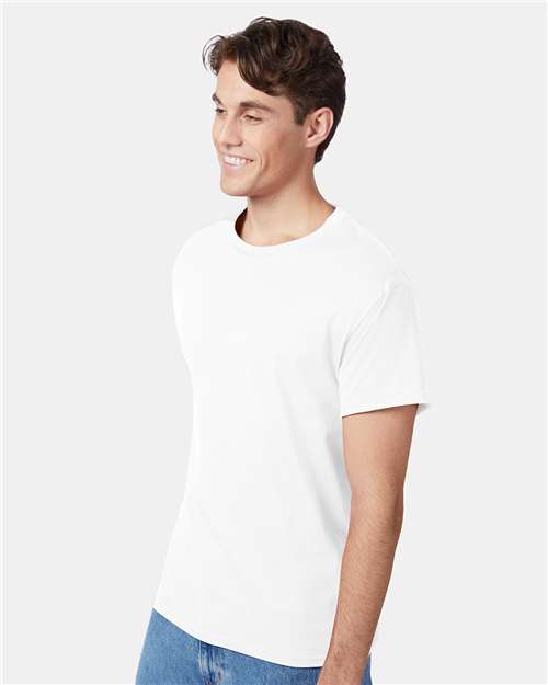Hanes 5250 Unisex Authentic T-Shirt - Side view
