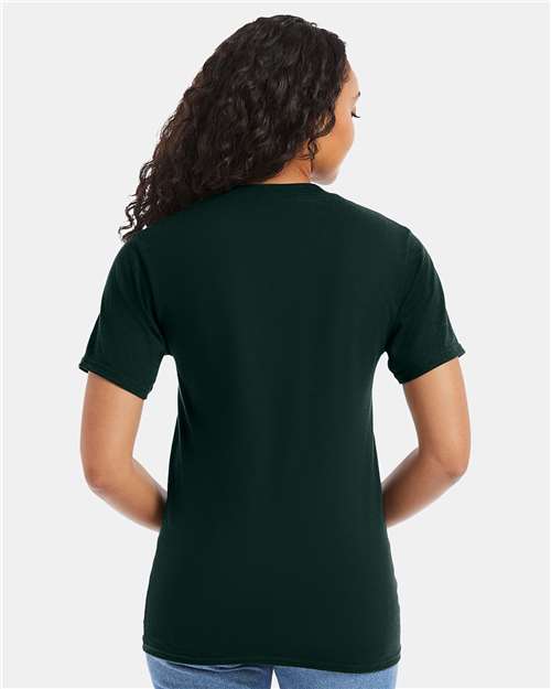 Hanes 5180 Unisex Beefy-T? T-Shirt - Back view