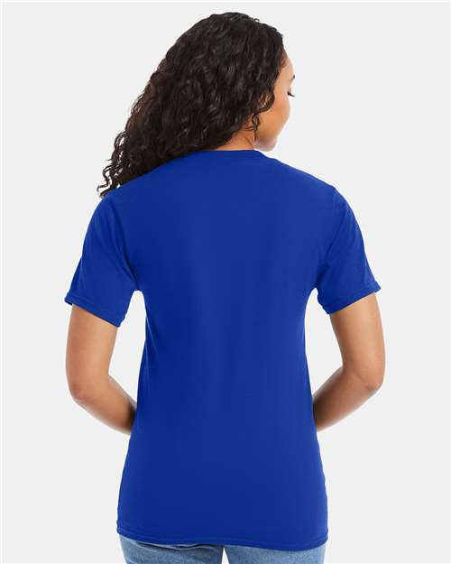 Hanes 5180 Unisex Beefy-T? T-Shirt - Back view