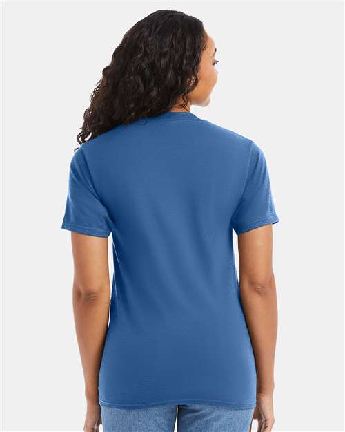 Hanes 5180 Unisex Beefy-T? T-Shirt - Back view