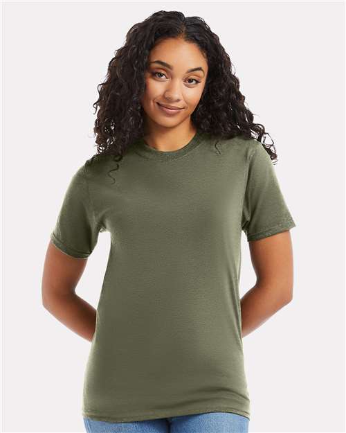 Hanes 5180 Unisex Beefy-T? T-Shirt - Front view