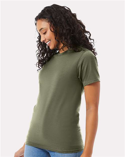 Hanes 5180 Unisex Beefy-T? T-Shirt - Side view