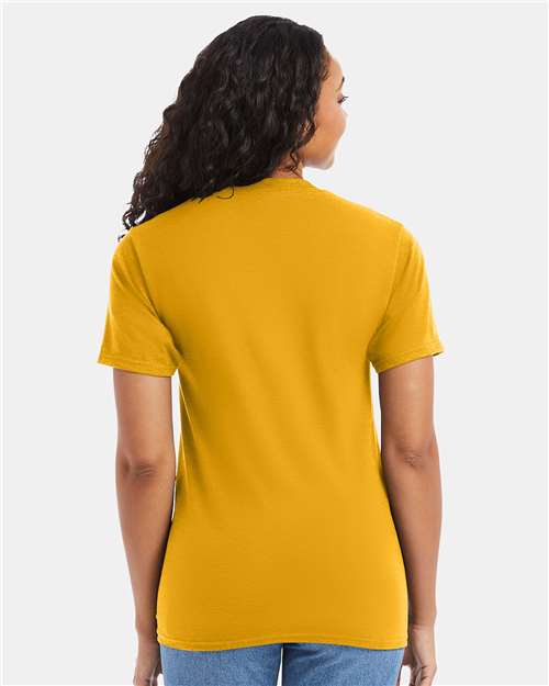 Hanes 5180 Unisex Beefy-T? T-Shirt - Back view