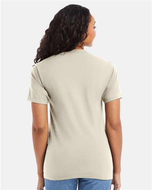 Hanes 5180 Unisex Beefy-T? T-Shirt - Back view