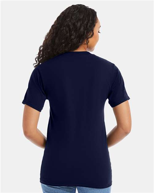 Hanes 5180 Unisex Beefy-T? T-Shirt - Back view