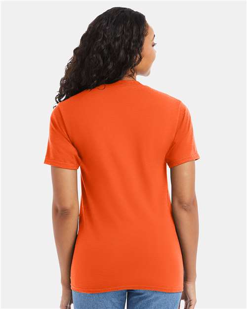 Hanes 5180 Unisex Beefy-T? T-Shirt - Back view