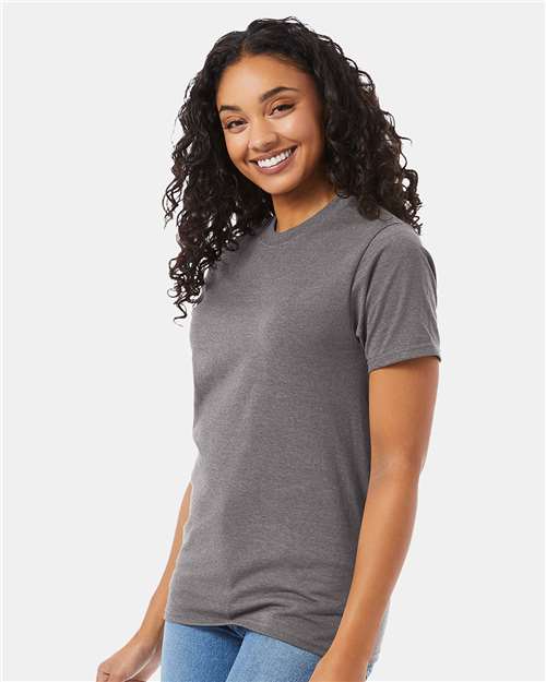 Hanes 5180 Unisex Beefy-T? T-Shirt - Side view