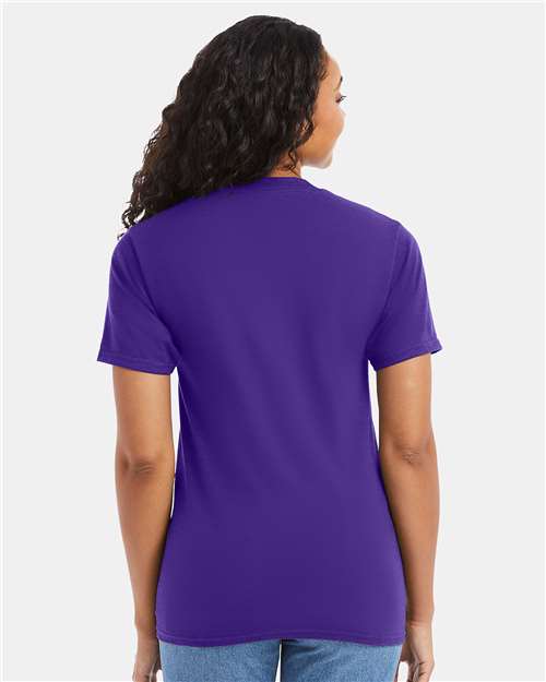Hanes 5180 Unisex Beefy-T? T-Shirt - Back view