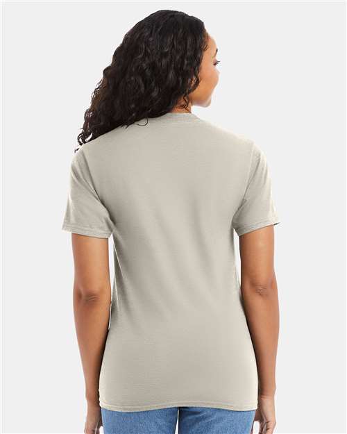 Hanes 5180 Unisex Beefy-T? T-Shirt - Back view