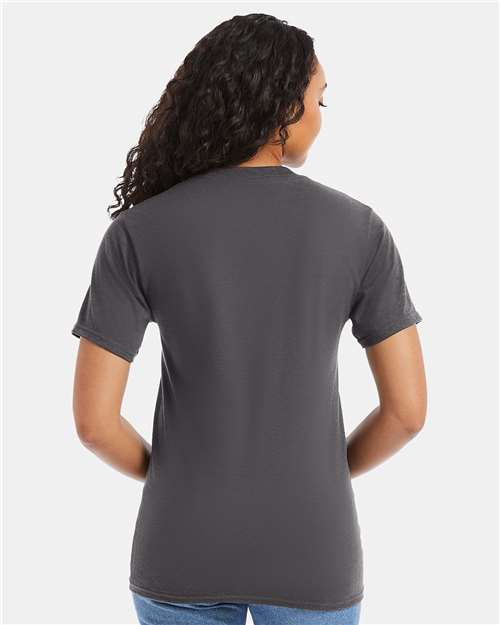 Hanes 5180 Unisex Beefy-T? T-Shirt - Back view