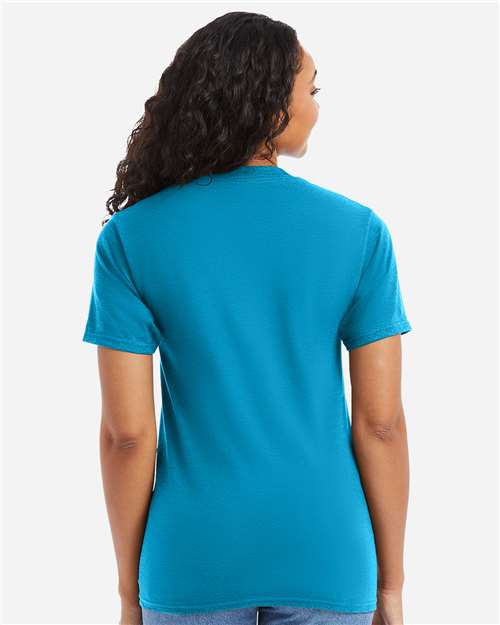 Hanes 5180 Unisex Beefy-T? T-Shirt - Back view