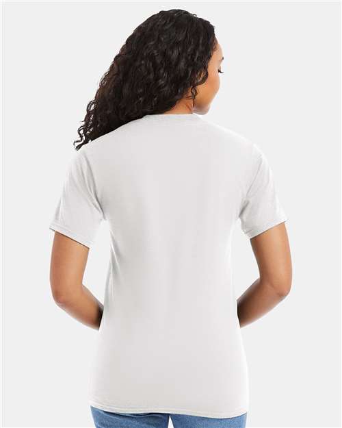 Hanes 5180 Unisex Beefy-T? T-Shirt - Back view