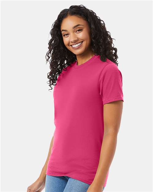 Hanes 5180 Unisex Beefy-T? T-Shirt - Side view