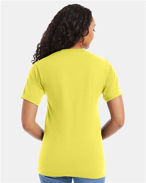 Hanes 5180 Unisex Beefy-T? T-Shirt - Back view