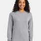 Hanes 5286 Unisex Essential-T Long Sleeve T-Shirt - Front view