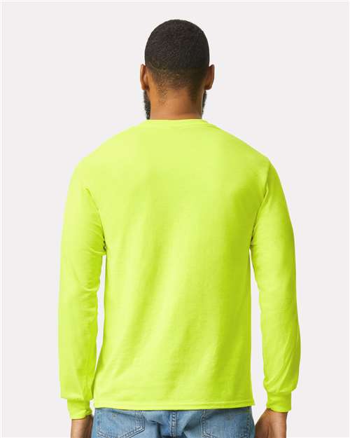 Gildan 2410 Women's Action Color Block Skort - Back view