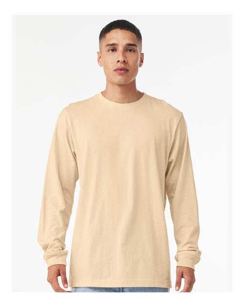 BELLA  CANVAS 3501 Unisex Jersey Long Sleeve Tee - Front view