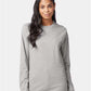 Hanes 5586 Unisex Authentic Long Sleeve T-Shirt - Front view