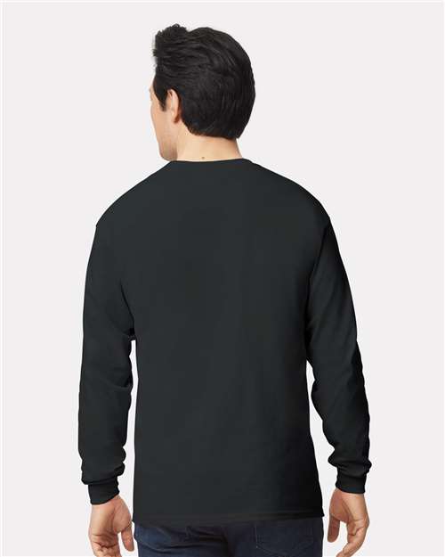 Gildan 2400 Unisex Ultra Cotton? Long Sleeve T-Shirt - Back view