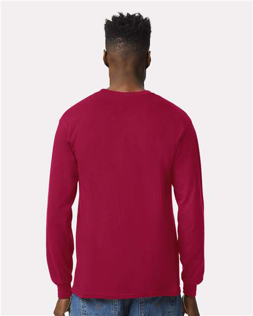 Gildan 2400 Unisex Ultra Cotton? Long Sleeve T-Shirt - Back view